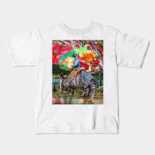 Armadillo Cowboy Kids T-Shirt